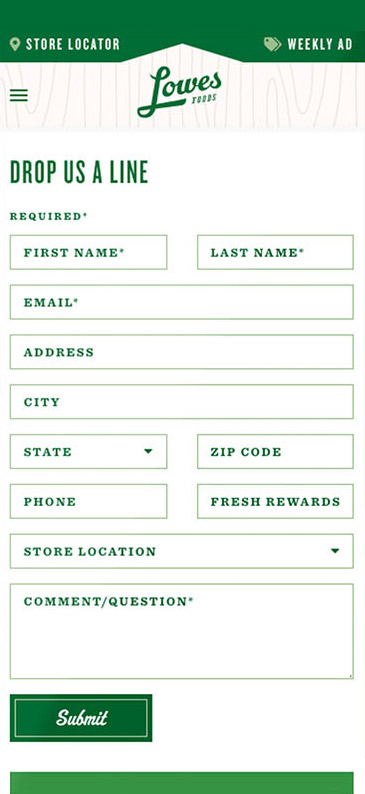 Lowes Foods Mobile Layout 3